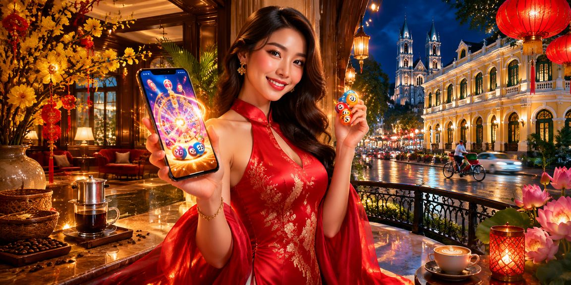 Người chơi xổ số theo dõi kết quả xổ số tại quán cà phê Hà Nội