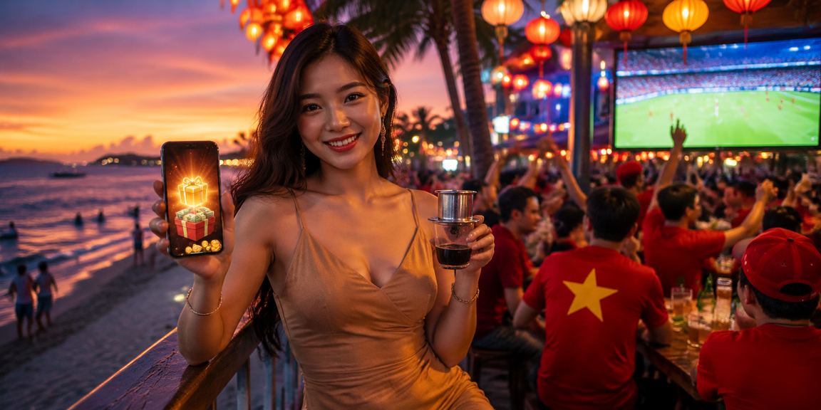 Người dùng mobile casino tại Phú Quốc kích hoạt khuyến mãi trên điện thoại
